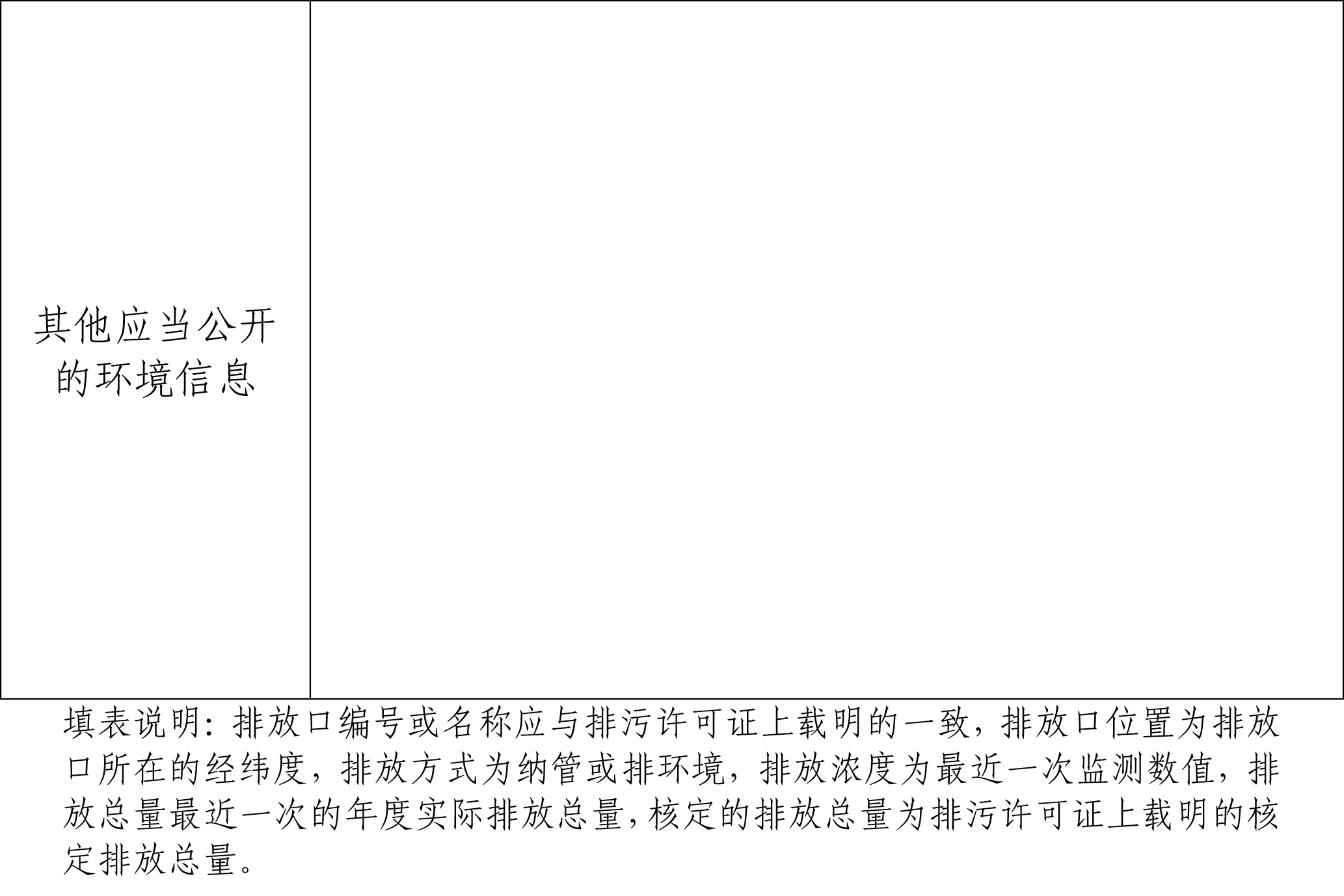 企業(yè)事業(yè)單位環(huán)境信息公開(kāi)表(圖6)