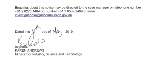 我司“雙反”案在澳“畢業(yè)”， 獲0.2%象征性反補(bǔ)貼稅率結(jié)束復(fù)審之路！(圖3)